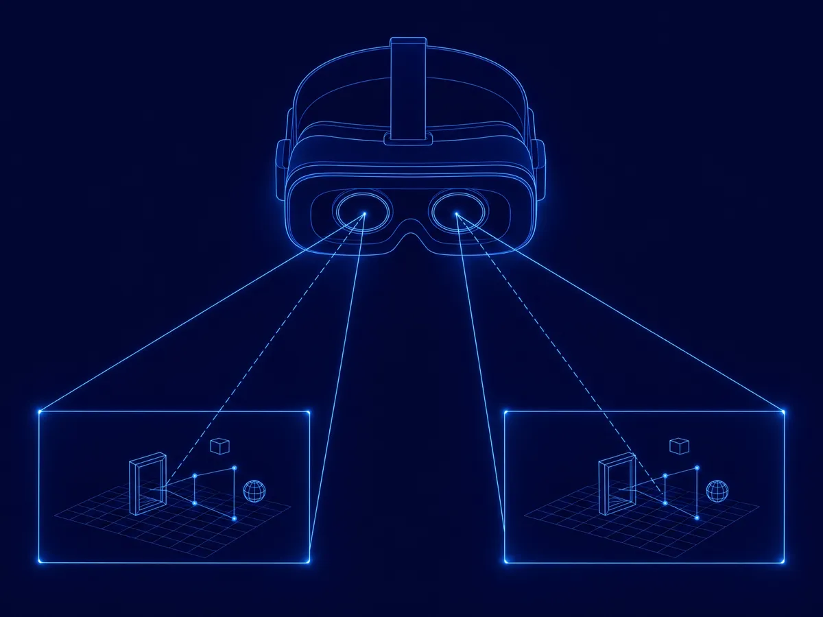 VR-Szene · Standalone-Headset