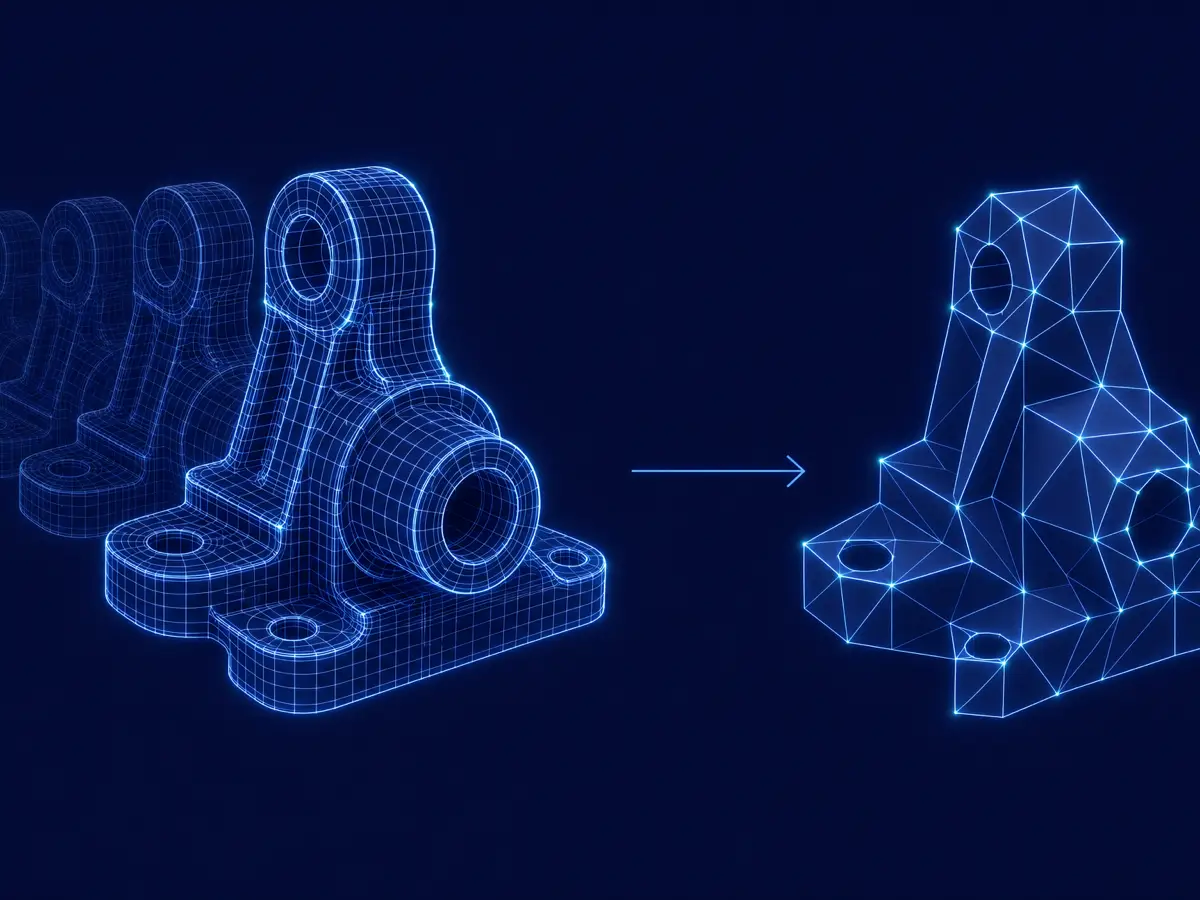 CAD → glTF · Batch